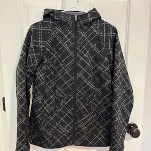 Columbia Black and Gray Jacket with Hood